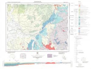 Goondiwindi 1:250,000 geological map