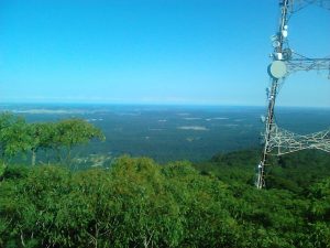 View from Mount Sugarloaf, Newcastle (credit Bianconero918, Wikimedia commons)