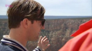 Andrew Maxwell at Grand Canyon telling Phil Robinson he sees millions of years, when he only sees the huge canyon